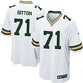 Nike Men & Women & Youth Packers #71 Josh Sitton White Team Color Game Jersey,baseball caps,new era cap wholesale,wholesale hats